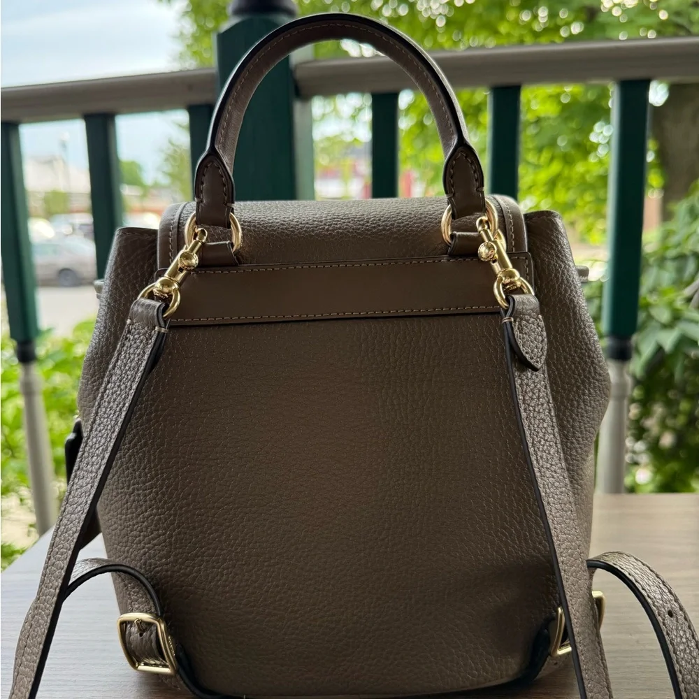 Coach compact backpack
